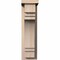 Ekena Millwork Pescadero Smooth Corbel w/Backplate, Douglas Fir, 5 1/2"W x 12"D x 20"H COR06X12X20PEC01SDF - alternate 3